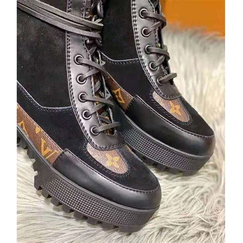 louis vuitton botts|louis vuitton suede boots.